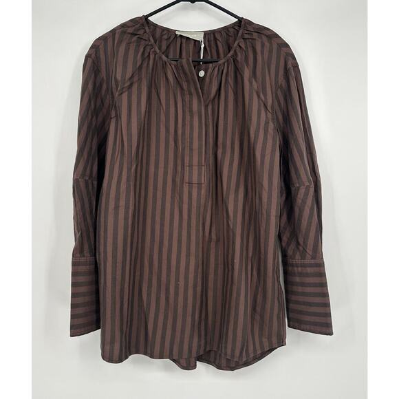 EVERLANE The Silky Cotton Balloon Sleeve Top - Picture 6 of 10